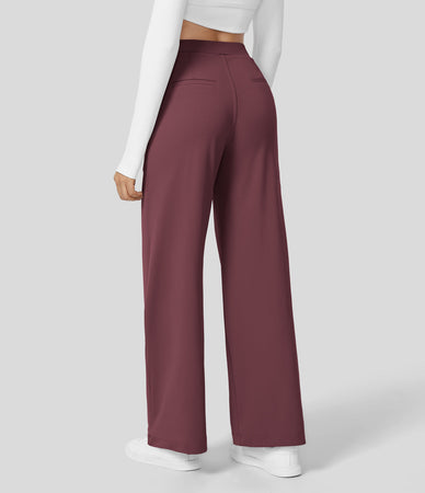 Pantalon Taille Haute Élastique -  Léa™